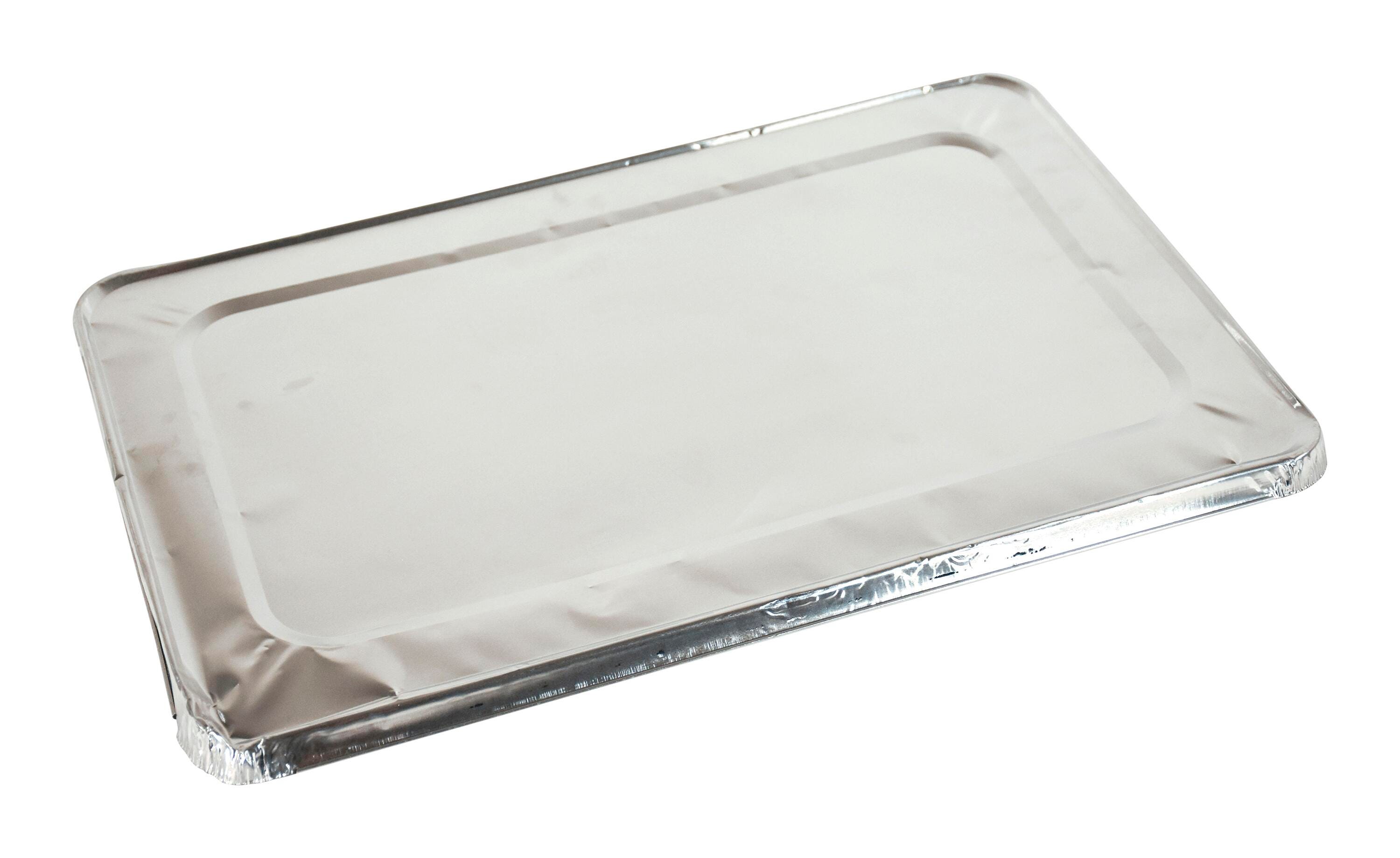 Crystalware Aluminum Lids, 20 x 13 in, Pack of 50, Item Number 2003414